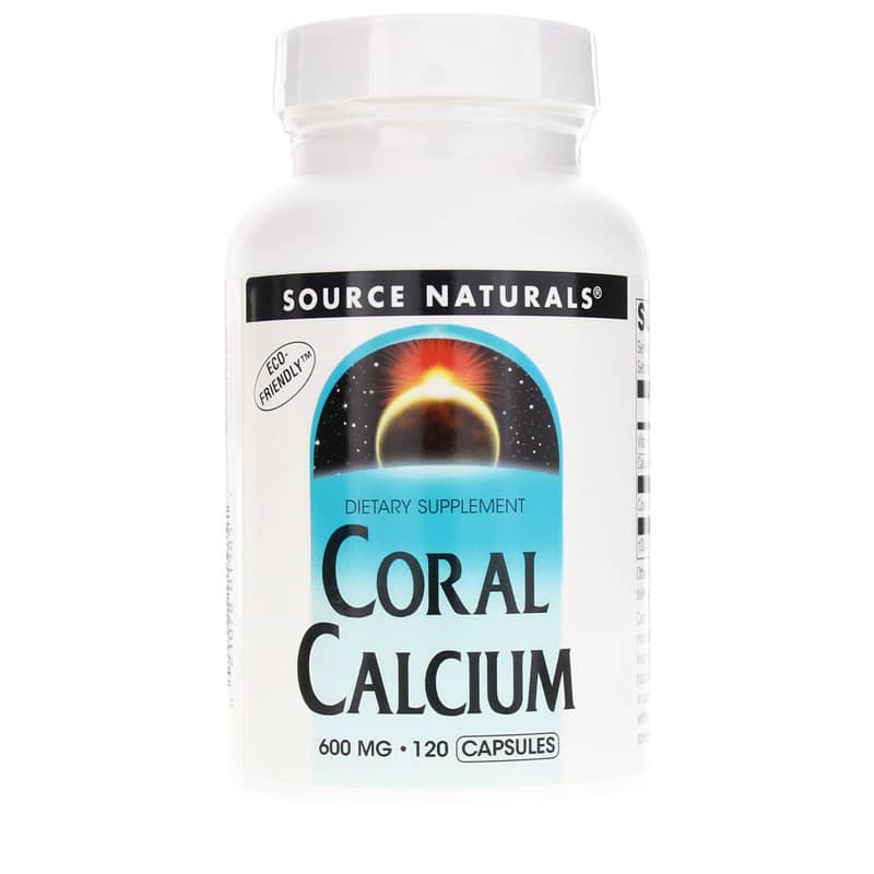 Source Naturals Coral Calcium 600 Mg Capsules 120 Capsules