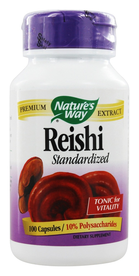 Nature's Way - Standardized Reishi 376 mg. - 100 Capsules