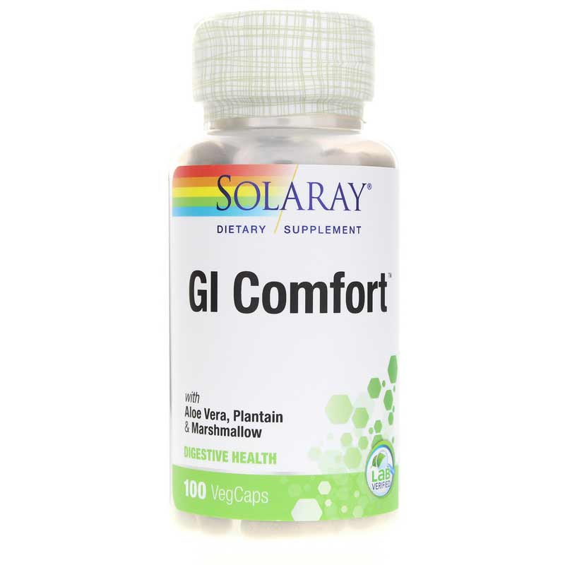 Solaray GI Comfort 100 Veg Capsules