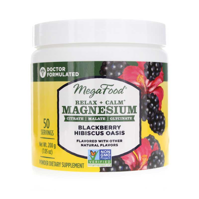 Megafood Relax + Calm Magnesium Powder 7.05 Oz