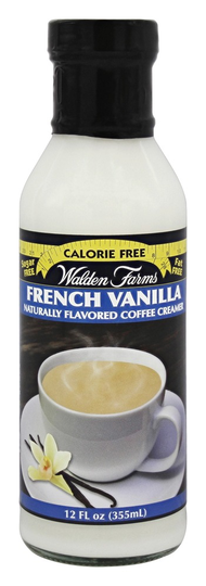 Walden Farms - Naturally Flavored Coffee Creamer French Vanilla - 12 oz.