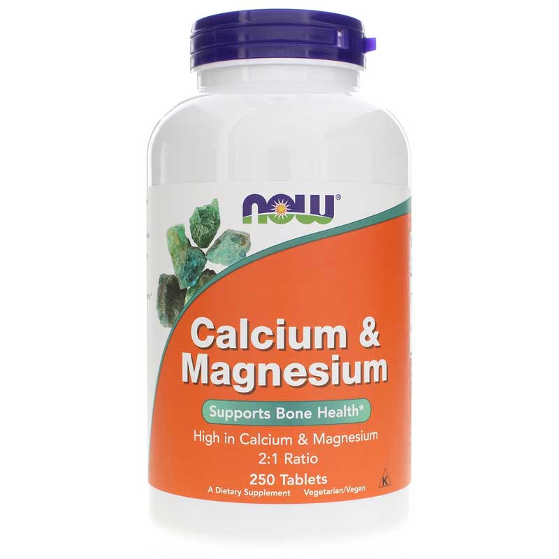 NOW Foods Calcium & Magnesium 250 Tablets