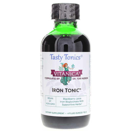 Vitanica Iron Tonic Blackberry 4 Oz