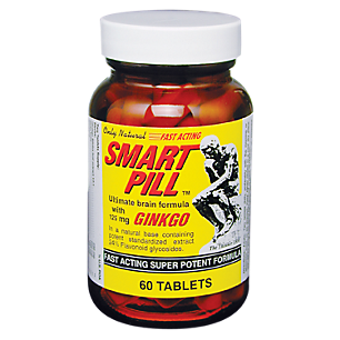 Smart Pill - Ultimate Brain Formula with Ginkgo - 125 MG (60 Tablets)