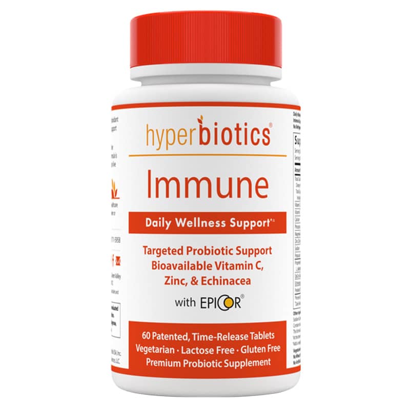 Hyperbiotics Immune Daily Wellness Formula 60 Tablets