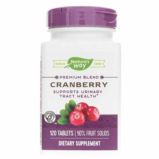 Natures Way Cranberry Premium Blend 120 Tablets