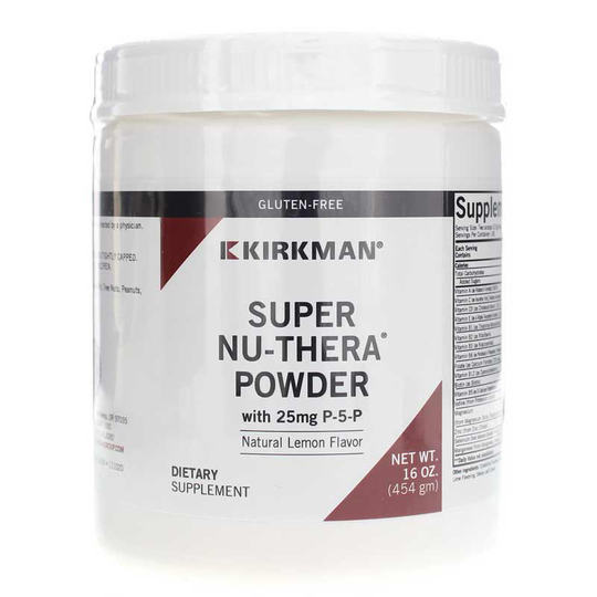 Kirkman Super Nu-Thera with 25 Mg P-5-P Powder 454 Grams