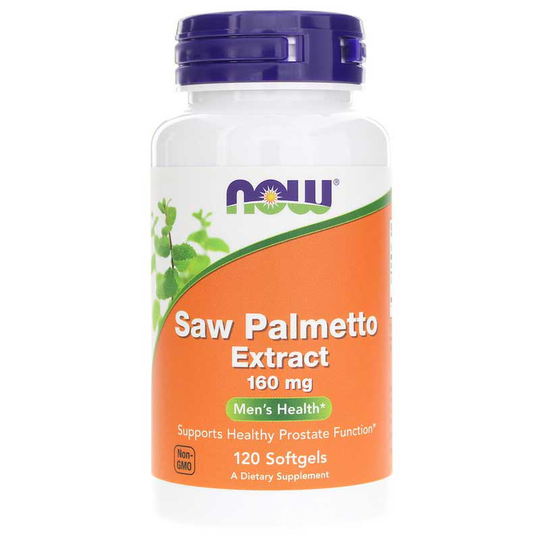 NOW Foods Saw Palmetto Extract 160 Mg 120 Softgels