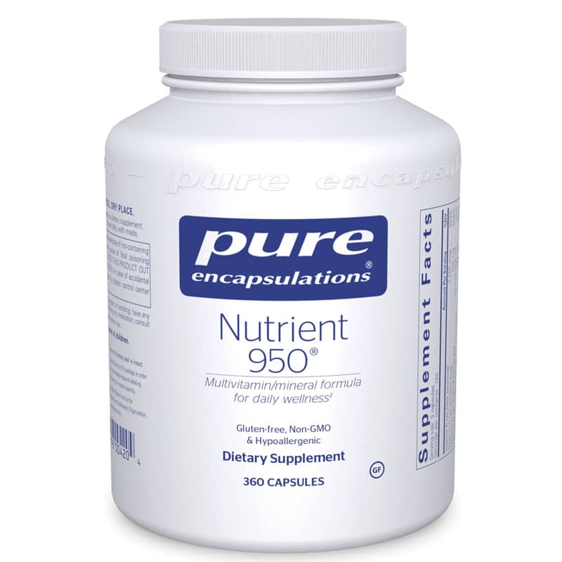 Pure Encapsulations Nutrient 950 360 Capsules