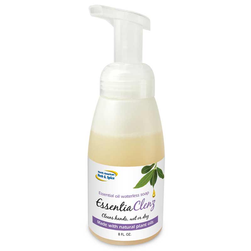 North American Herb & Spice Essentia Clenz Waterless Soap 8 Oz