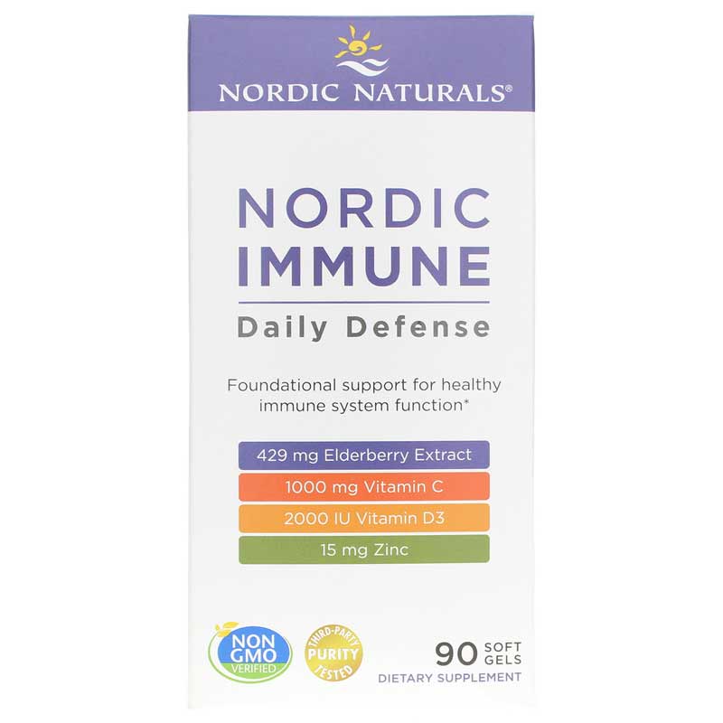 Nordic Naturals Nordic Immune Daily Defense 90 Softgels