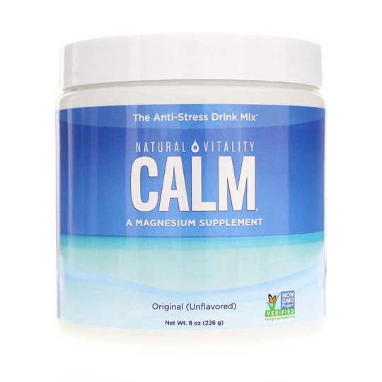 Natural Vitality Natural Calm Unflavored 8 Oz