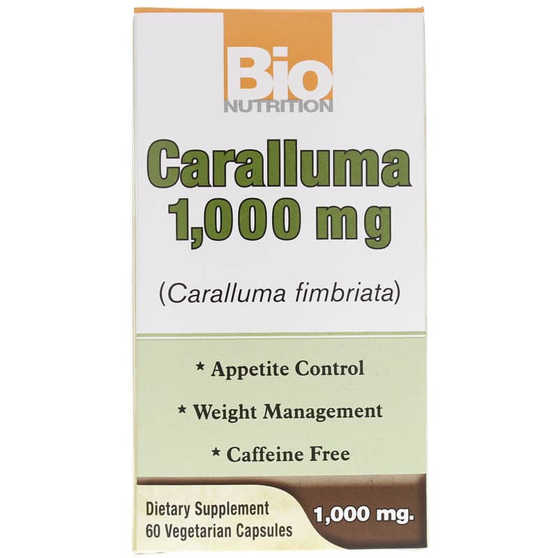 Bio Nutrition Caralluma 1000 Mg 60 Veg Capsules
