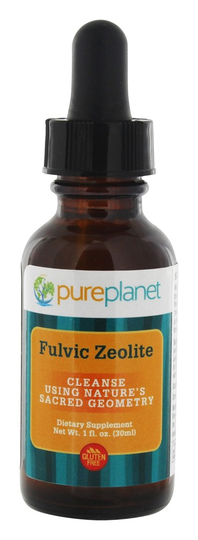 Pure Planet - Fulvic Zeolite - 1 fl. oz.