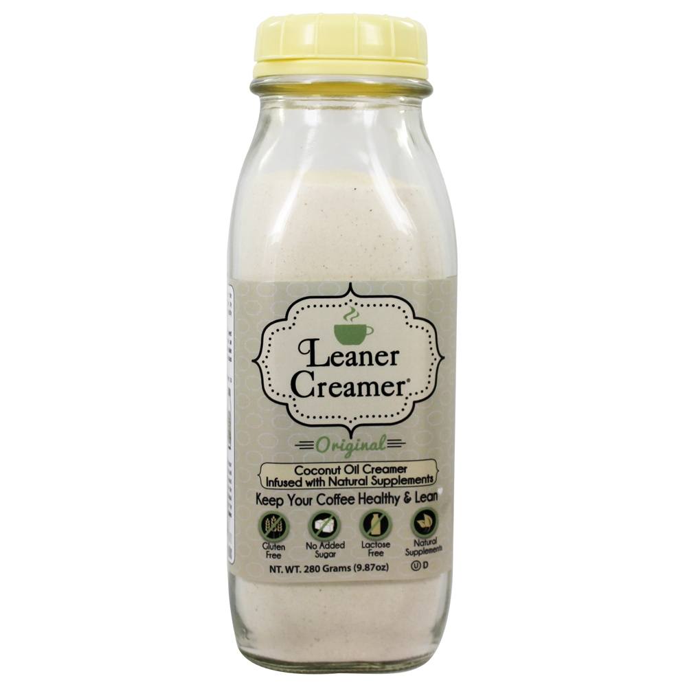 Leaner Creamer - All Natural Powdered Coffee Creamer - 9.87 oz.