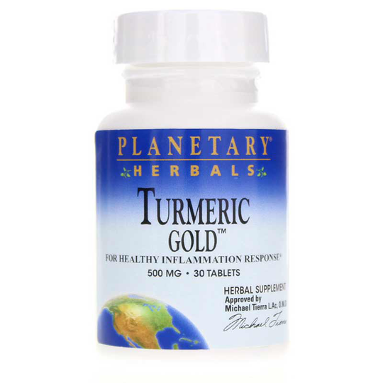 Planetary Herbals Turmeric Gold Tablets 30 Tablets