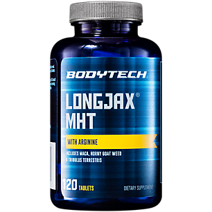 Longjax MHT with Arginine, Maca, Horny Goat Weed & Tribulus Terrestris (120 Tablets)