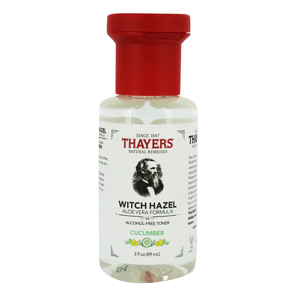 Thayers - Witch Hazel Aloe Vera Formula Alcohol Free Facial Toner Cucumber - 3 fl. oz.