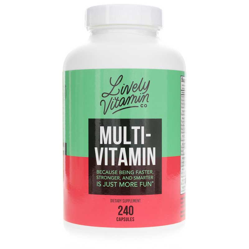 Lively Vitamin Co Multi-Vitamin 240 Capsules