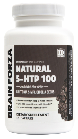 Brain Forza - 5-HTP 100 Natural Extract 100 mg. - 120 Capsules