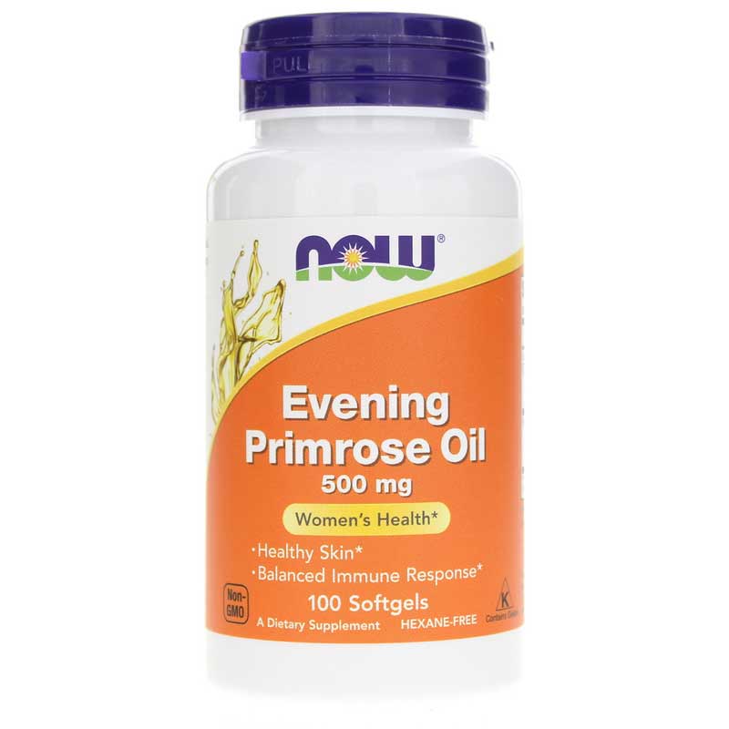 NOW Foods Evening Primrose Oil 500 Mg 100 Softgels