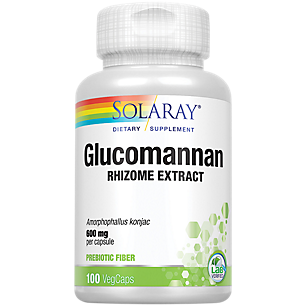 Glucomannan - 600 MG (100 Vegetarian Capsules)