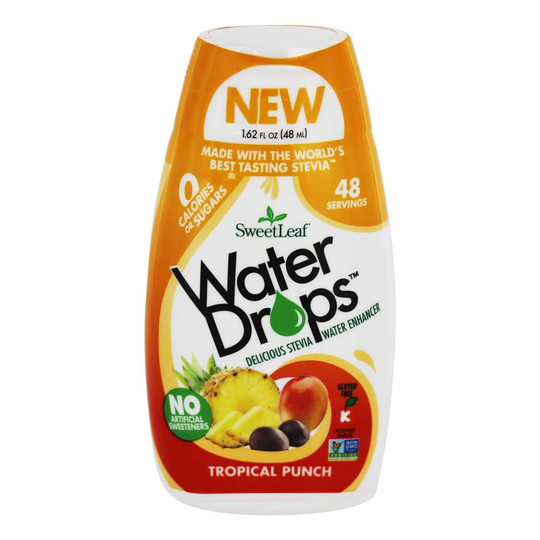 SweetLeaf - Water Drops Stevia Water Enhancer Tropical Punch - 1.62 fl. oz.