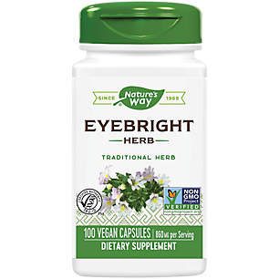 Eyebright Herb - 860 MG Per Serving (100 Vegan Capsules)