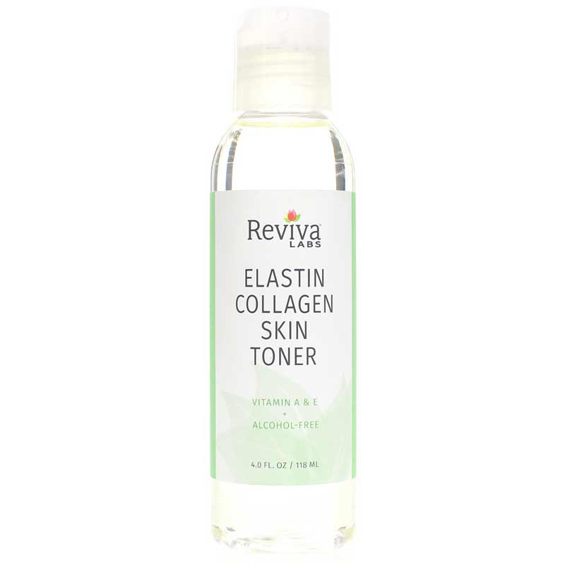 Reviva Labs Elastin Collagen Skin Toner 4 Oz