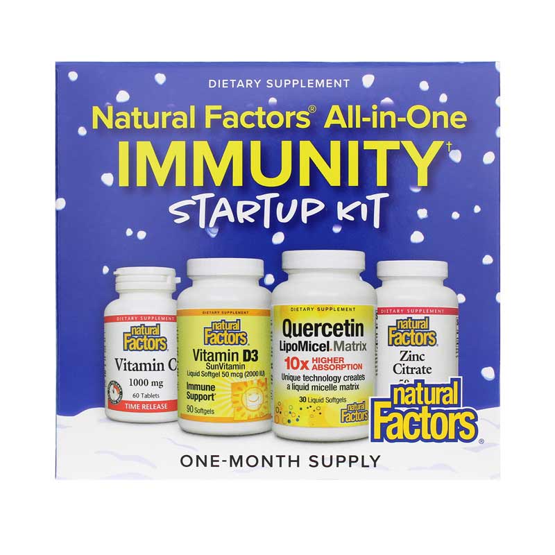 Natural Factors All-in-One Immunity Startup Kit 1 Kit