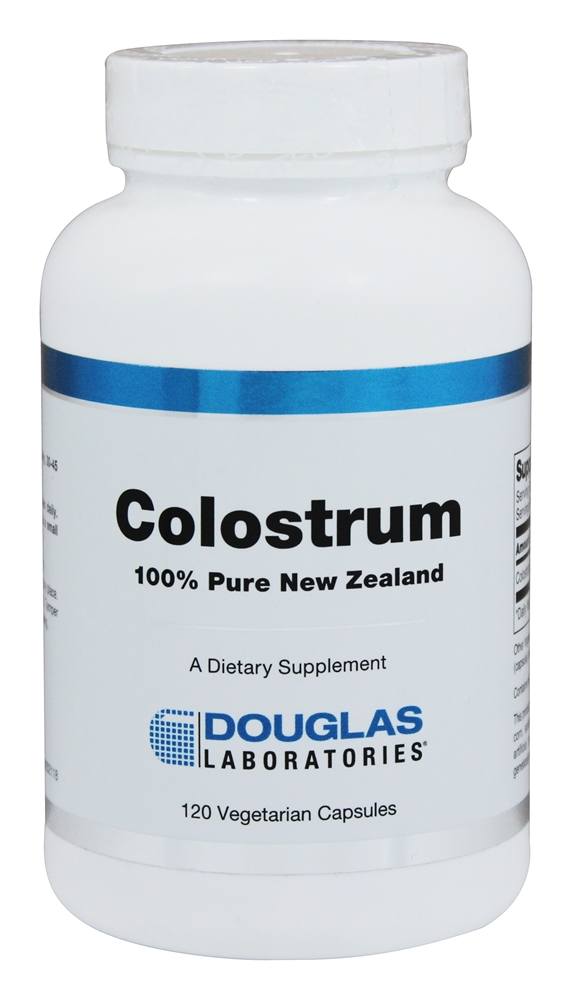 Douglas Laboratories - Colostrum 100 Pure New Zealand - 120 Vegetarian Capsules