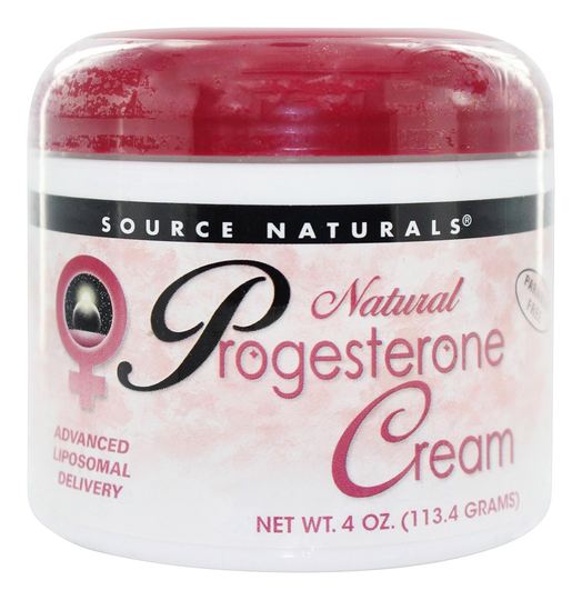 Source Naturals - Progesterone Cream - 4 oz.
