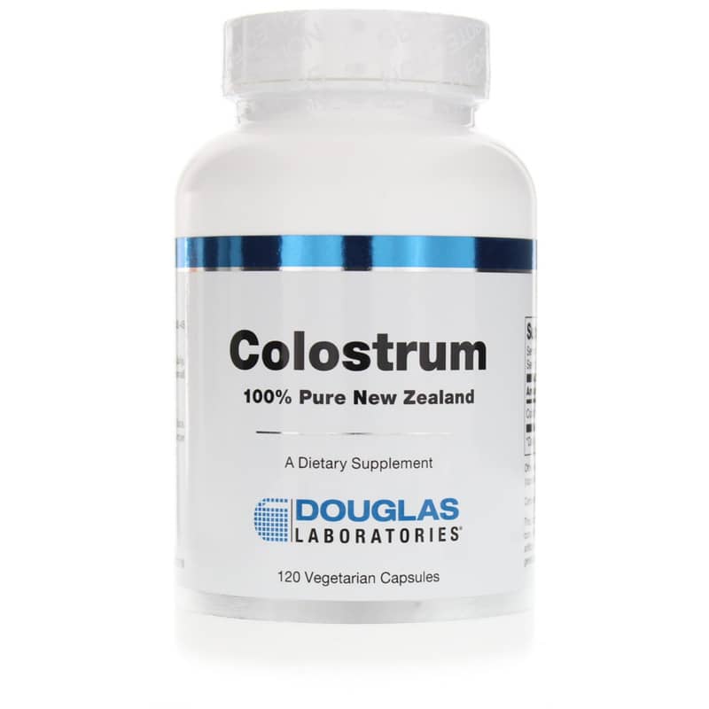 Douglas Laboratories Colostrum 100% Pure New Zealand 120 Veg Capsules