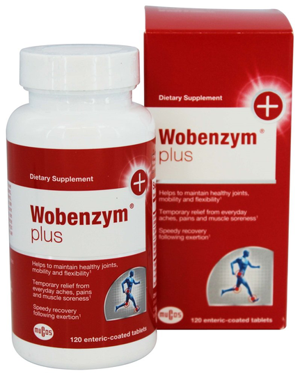 Mucos - Wobenzym Plus - 120 Tablets