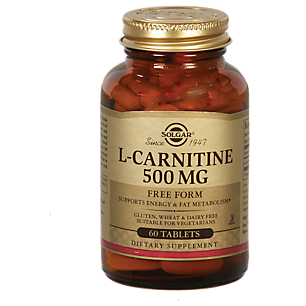 L-Carnitine - Free Form - 500 MG (60 Tablets)