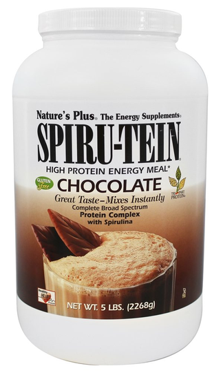 Natures Plus - Spiru-Tein High Protein Energy Meal Chocolate - 5 lbs.