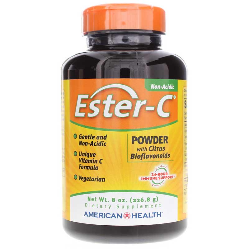 American Health Ester-C Powder with Citrus Bioflavonoids 8 Oz