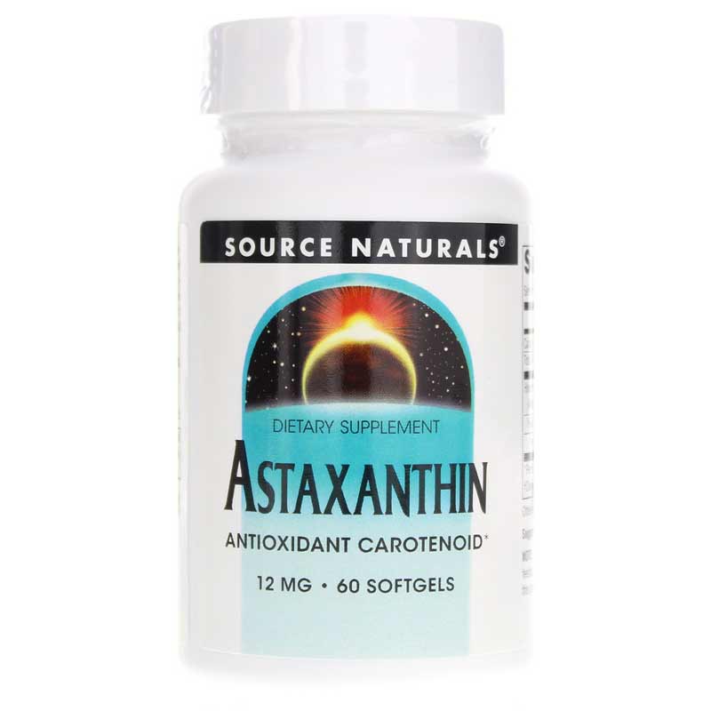 Source Naturals Astaxanthin 12 Mg 60 Softgels