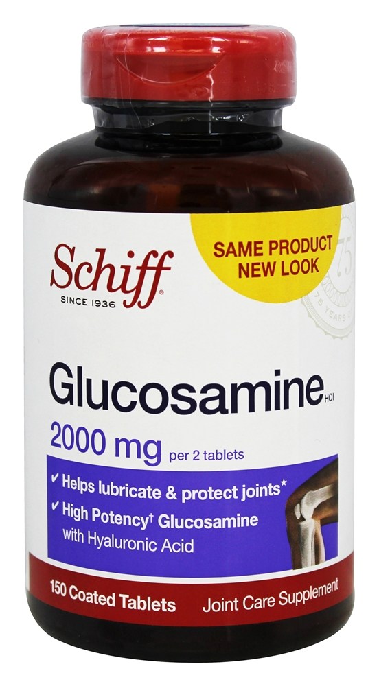 Schiff - Glucosamine 2000 mg. - 150 Coated Tablet(s)