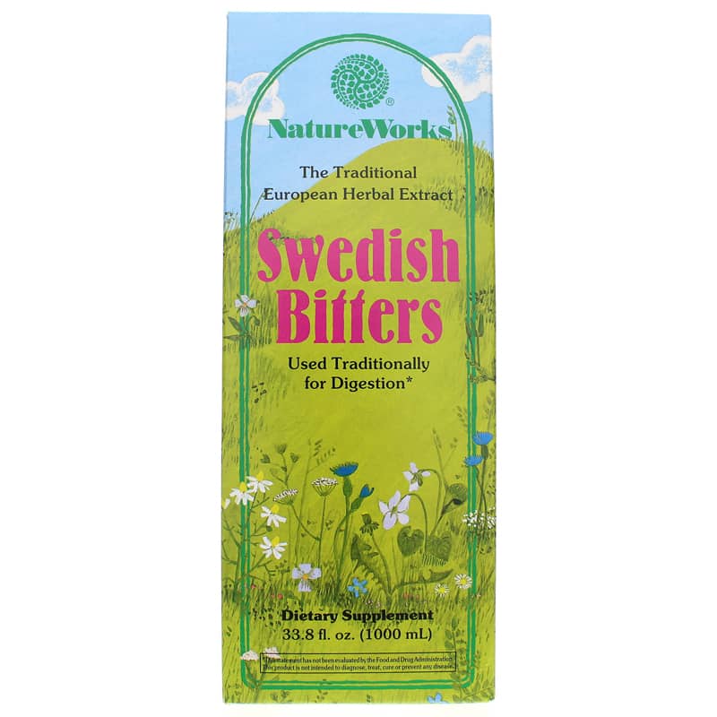 Natures Way NatureWorks Swedish Bitters 33.8 Oz
