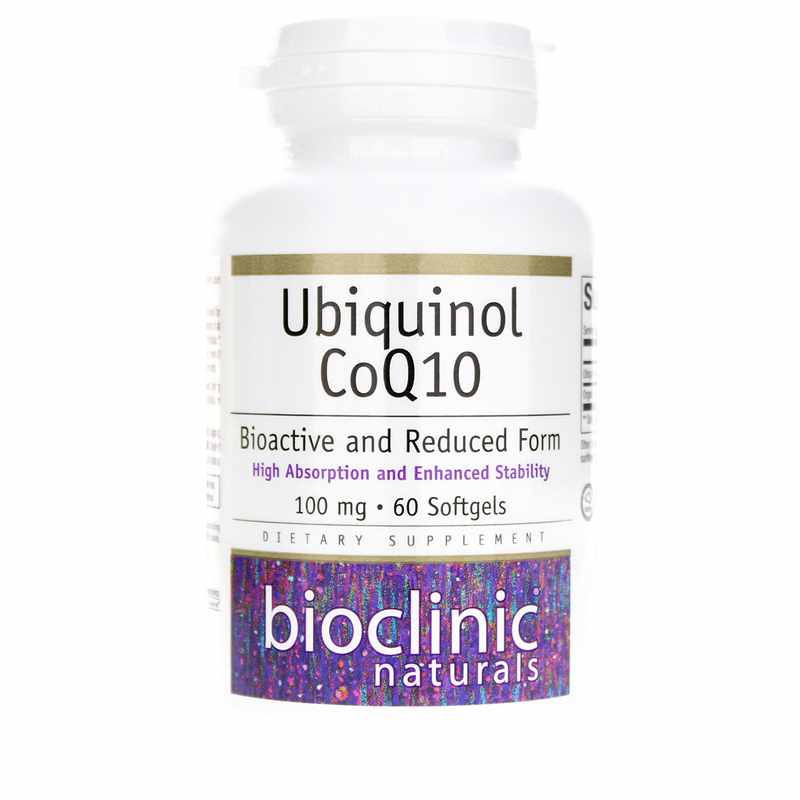 Bioclinic Naturals Ubiquinol CoQ10 100 Mg 60 Softgels