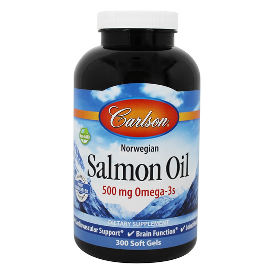 Carlson Labs - Norwegian Salmon Oil 500 mg. - 300 Softgels