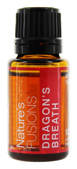Nature's Fusions - 100 Pure Essential Oil Protective Blend Dragon's Breath - 15 ml.