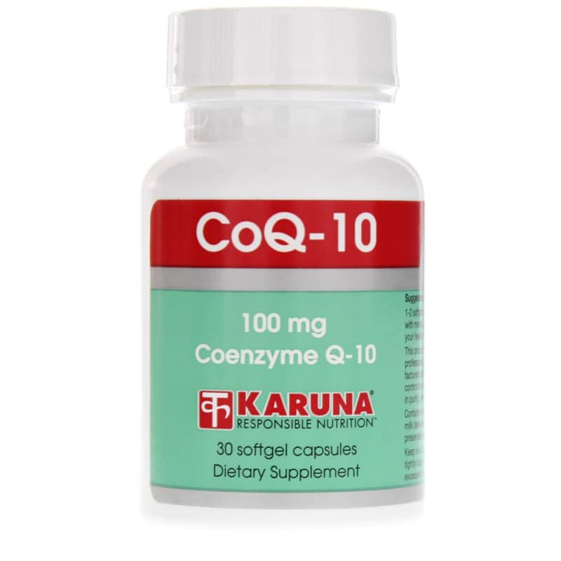 Karuna CoQ-10 100 Mg 30 Softgels