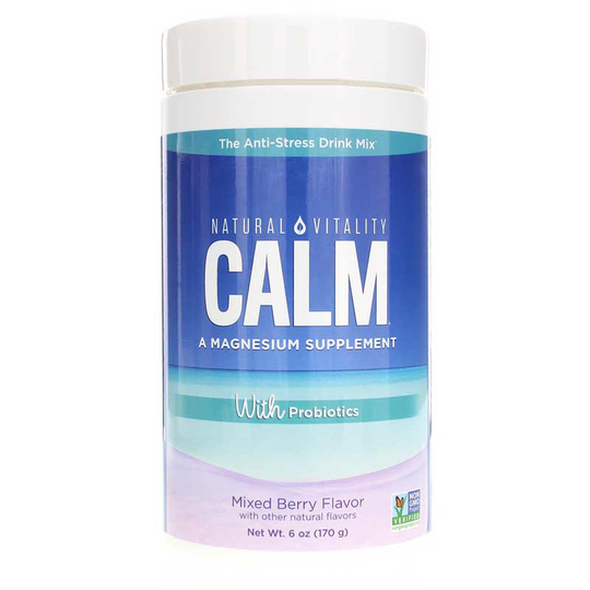 Natural Vitality Calm with Probiotics Mixed Berry 6 Oz