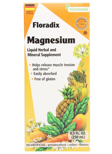 Gaia Herbs - Floradix Magnesium Vegetarian Liquid - 8.5 fl. oz.
