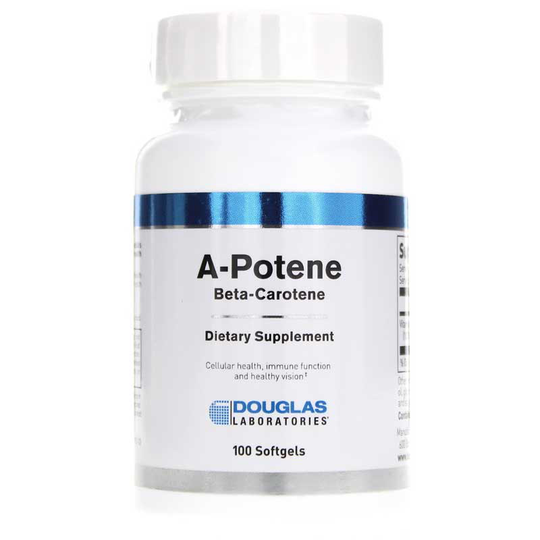 Douglas Laboratories A-Potene Beta-Carotene 100 Softgels