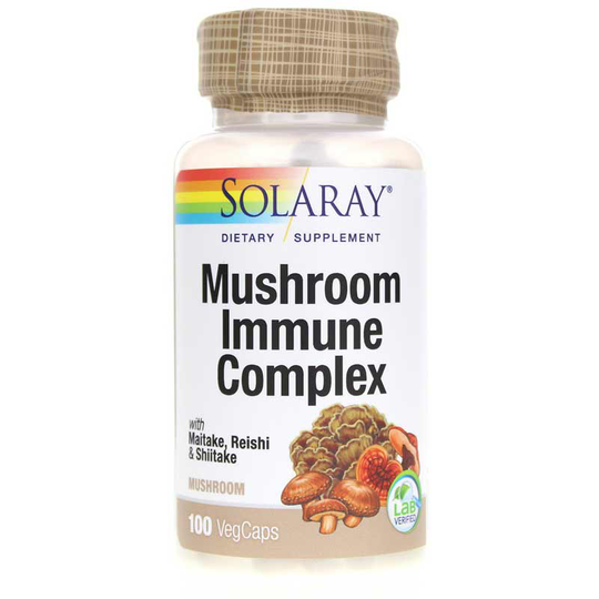 Solaray Mushroom Immune Complex 100 Veg Capsules