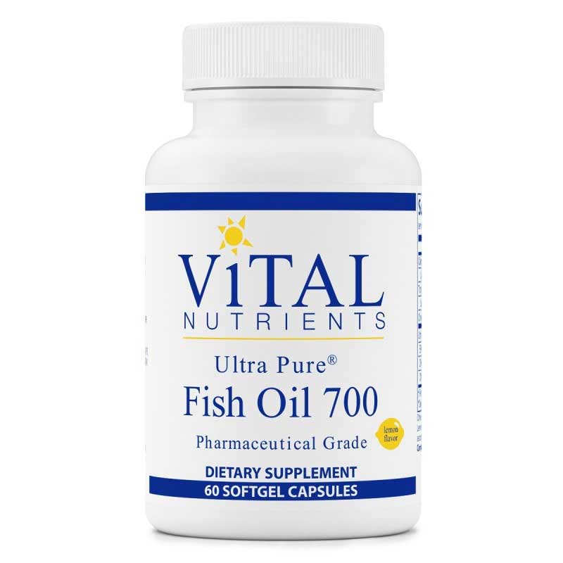 Vital Nutrients Ultra Pure Fish Oil 700 60 Softgels