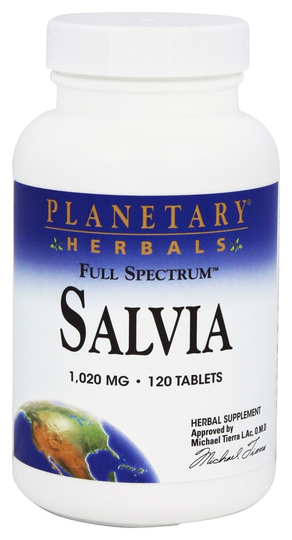 Planetary Herbals - Full Spectrum Salvia 1020 mg. - 120 Tablets
